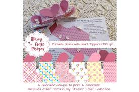 Files include adobe illustrator ai cs4 and eps. Heart Boxes Set Graphic By Marcycoatedesigns Creative Fabrica In 2020 Heart Printable Heart Box Pattern Paper