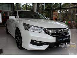 Honda malaysia is offering a range of optional accessories for the accord, including a modulo package for rm5,414 that includes front and rear under spoilers, side skirts and a trunk spoiler. Honda Accord 2018 Malaysia Price View All Honda Car Models Types