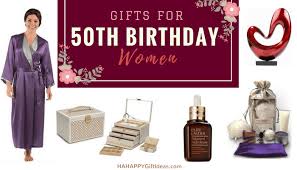You can plan a day trip, such as a visit to a local winery or go antiquing. The Best 50th Birthday Gifts For Women Hahappy Gift Ideas