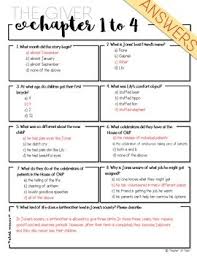 The activities in this lesson plan will help students create fun and visual responses to the story, and can be extended to the rest of the giver series if desired! 31 The Giver Worksheet Answer Key Worksheet Resource Plans