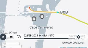 SpaceX F9 : WorldView Legion Flight 3 : KSC LC-39A : 4 February 2025 (23:07  UTC)
