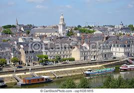 Lire toute l'info sportive les bons plans de angers. City Of Angers In France Aeriel View Of The City Angers With The Maine River And The Church Of U201cla Trinit U201d In Canstock