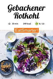 Gebackener Rotkohl Mit Gorgonzola Dressing Rezept Lebensmittel Ohne Kalorien Rezepte Rotkohl