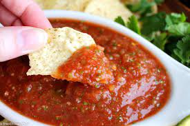 5 Minute Restaurant Salsa The Chunky Chef