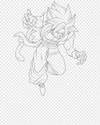 Goku ultra instinct sprite sheet. Goku Gogeta Vegeta Gohan Trunks Color Page White Monochrome Head Png Pngwing