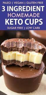 Homemade Keto Cups Just 3 Ingredients The Big Man S World Recipe Keto Dessert Recipes Candy Recipes Homemade Healthy Dessert