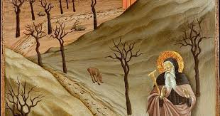 Saint Anthony Abbot Tempted By A Heap Of Gold File Saint Anthony Abbot Tempted By A Heap Of Gold Tempera On Panel Painting By The Master Of The Osservanza Triptych Art Saint Anthony Triptych