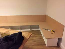 Seats up to 8 when extended. Ikea Kallax Kitchen Corner Bench Dining Table Ikea Novocom Top
