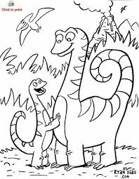 Dinosaurussen kunnen heel makkelijk te tekenen zijn als je weet hoe je moet beginnen. Dinosaurussen Kleurplaten