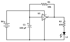 We will try to turn on a single 5mm white led using a 12v supply. Blinking Led Circuit With Schematics And Explanation