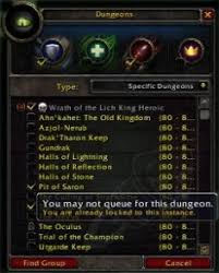 Dungeon Finder Question. Level 11, Not In Timewalking, One Specific Dungeon  Available, No Random Option. I Need The Classic Instances For Gear, Like  The Stockade. How Do I Queue For Those? :