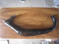 1974 KX 125 Pipe Mods On A Circle-F Exhaust.