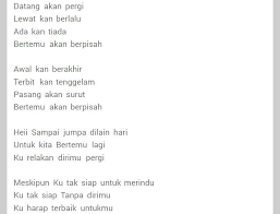 We did not find results for: Endank Soekamti Sampai Jumpa Chordtela