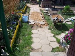 Bahceye Dosenen Parke Taslarinin Evde Yapilisi Nazarca Com