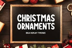 Suitable for apparel, scrapbooks, and many more. Christmas Ornaments Font By Instagram Fonts Creative Fabrica In 2020 Instagram Font Christmas Ornaments Christmas Themes