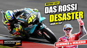 Sie wollten schon immer einmal die motogp ™ live erleben? Valentino Rossi Desastros Die Tragische Figur Der Motogp 2021 Youtube