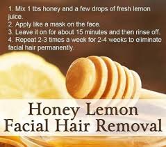 Diy For Permanent Hair Removal Lemon Facial Natural Hair Removal Facial Hair Removal