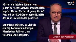 Darunter beschäftigte im lebensmitteleinzelhandel, in der justiz, der steuerfahndung oder an. Zdf Heute Show On Twitter Die Eu Hatte Den Lockdown Auch Billiger Haben Konnen Die Heuteshow Ist Online Https T Co Cdazzkjdr3