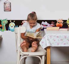 Wallpaper borders are the element that can completely make or break the look of a room. Fantastic Border Stickers For Childrens Rooms Tenstickers