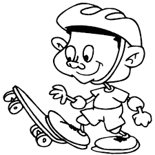 Coloring, free, pictures, print, skateboard. Skateboard Coloring Pages