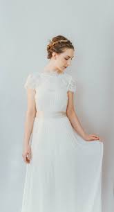 On6190 Ethereal Lace Detachable Trained Wedding Dress Wedding Dresses Lace Wedding Dresses Simple Ethereal Wedding Dress