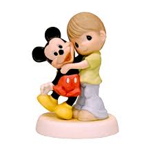 Enesco disney traditions by jim shore mickey and minnie mouse lovebirds figurine, 5.38 inch, multicolor 4.7 out of 5 stars 57 enesco disney traditions by jim shore fantasia sorcerer's apprentice mickey mouse figurine, 18.5 inch, multicolor Precious Moments Disney Boy With Mickey Mouse Figurine