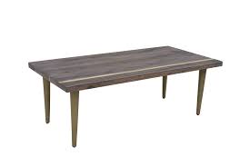 Cabot Coffee Table Dimensions Wdh 48 X 24 X 17 Made With Acacia Wood Vinegar Matte Finish Coffee Table Dimensions Coffee Table Table