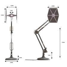 No more dark side for star wars fans! The Dark Side Provides Light With This Star Wars Tie Fighter Lamp