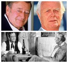 John Wayne and Richard Widmark's final meeting