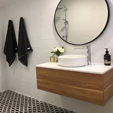 Black Bathroom Vanity With Timber Top Eden Timber Wall Mount Vanity Cabinet Without Top 750mm Timber Vanity Timber Bathroom Vanities Wall Mounted Vanity