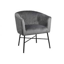 Velvet living room chairs : Mann Grey Velvet Accent Chair Hire Chair Hire