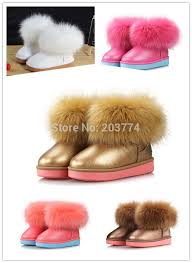 Choix, marques, qualité, mode et confort. 5 Couleurs Euro Taille 27 35 Nouveaux Enfants Fille Bottes De Neige Filles Etanche Faux Fourrure De Renard Neige Ch Fourrure De Renard Bottes De Neige Bottes