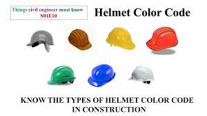 Helmet Color Code Things Civil Engineer Must Know S01e10 Lcet Civil Engineering Engineering Coding