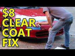 Diy Car Projects 8 Clear Coat Fix Youtube Diy Car Car Paint Repair Diy Car Projects