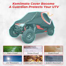 Amazon.com: KEMIMOTO UTV Cover Compatible with Polaris RZR General, Can Am  Maverick Sport, Honda Talon, Kawasaki TERYX4, CFMOTO ZForce, Yamaha 2-3  Seater SxS with Reflective Strip All Weather Protection : Automotive