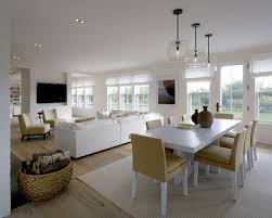 open plan kitchen living room