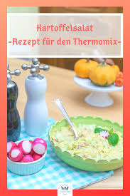 Kartoffelsalat Rezept Mit Essig Ol Und Gurke Zubereitung Im Thermomix Mit Videoanleitung Kartoffelsalat Rezept Rezepte Lebensmittel Essen