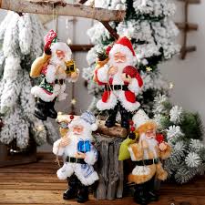 Multicolor christmas classic santa claus set of 2. Gift Boutique Metal Merry Christmas Wind Chimes Set Of 2 Santa And Snowman Winter Snowflakes With Bell Hanging Ornament Outdoor Decorations Great For Holiday Garden Outside Indoor Door Decor Patio Lawn