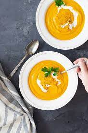 Carrot And Ginger Soup Recipe Soup Recipes Ginger Recipes Carrot Soup Recipes