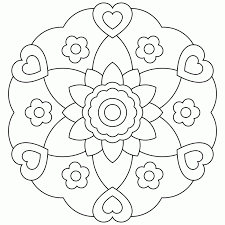 Mandala coloring pages for kids. Free Printable Mandala Coloring Pages For Kids Coloring Home