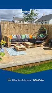25mm X 120mm X 2 4m Wickes Co Uk In 2021 Back Garden Design Patio Garden Design Outdoor Gardens Design
