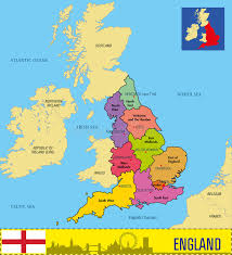 O corte preciso e a qualidade do acabamento fazem com que o. Mapa Politico De Inglaterra Con Regiones Y Sus Capitales Ilustracion Del Vector Ilustracion De Extracto South 90875616