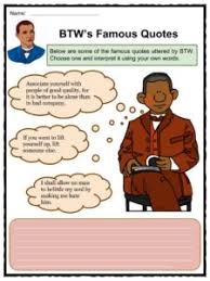 Washington was a pioneering educator, writer, activist, and adviser who helped to found the tuskegee institute in alabama. Booker T Washington Facts Biography Worksheets For Kids