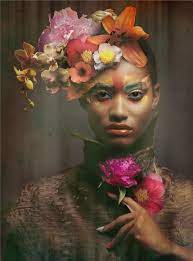 Flower Maiden Fantasy Beautiful Photography Of Women And Flowers Melodie Monrose Trendy Flowers Melodie Monrose Flowers In Hair