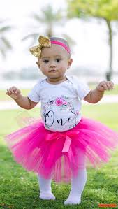 Floral Birthday Set Hot Pink For One Year Birthday Girl Dress Baby Girl Dresses Newborn First Birthday Dresses