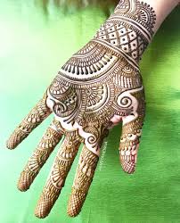The desi as well as all young ladies all over around the globe. Henna Mehndi Mehandi Design Simple Full Hand Front Novocom Top