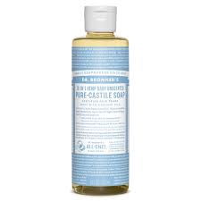 Dr Bronner S Pure Castile Liquid Soap Baby Unscented Dr Bronner S