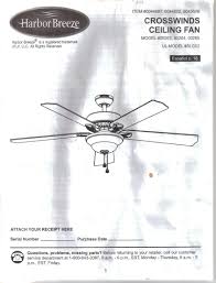 Many owners loose their harbor breeze ceiling fan manual or find it easier to download the pdf. Buy Harbor Breeze Crosswinds Ceiling Fan Instruction Installation Guide Owners Manual In Cheap Price On Alibaba Com