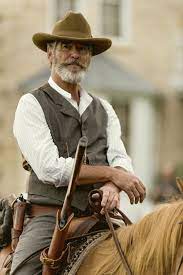 Eli Mccullough Pierce Brosnan In The Son Set In 1849 And 1915 Tv Series Cowboy Pictures Western Movies Cowboy Action Shooting