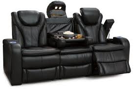 Barcalounger recliners come with a softly padded seat and arms. Barcalounger Colima Multimedia Sofa Top Grain Leather 7000 Powered Headrest Power Recline Black Or Brown Love Seat Recliner Home Theater Seating